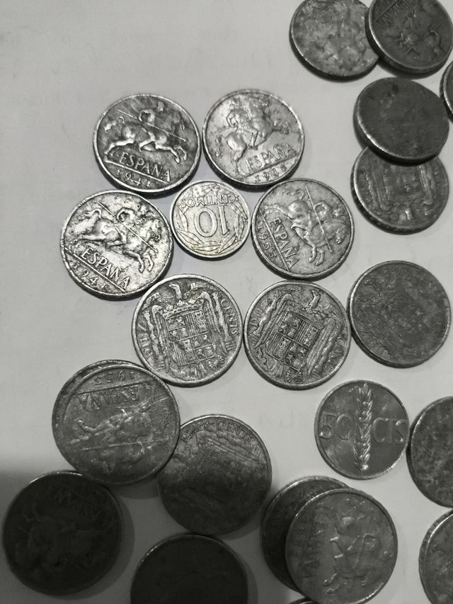Lote de monedas antiguas