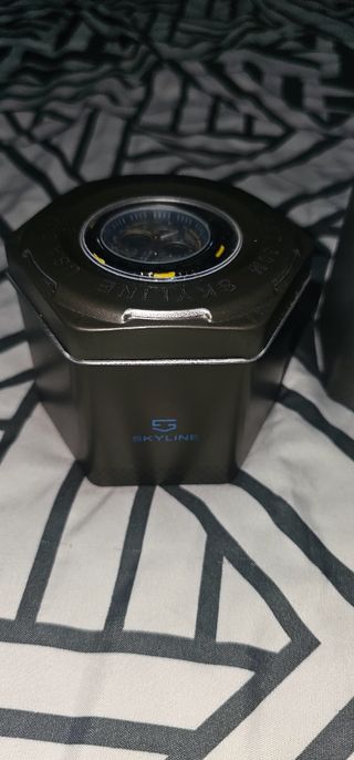 Reloj SKYLINE Negro y Plateado