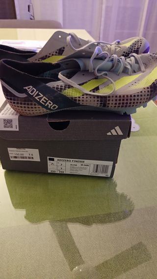 ME COSTO 15O EUROS Adidas Adizero Clavos Gris/Amar