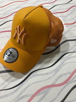 Gorra New Era NY Yankees Naranja/Amarillo