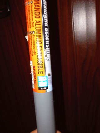 Pértiga para rodillos de pintura