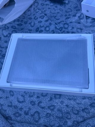 Tablet Plata y Blanca