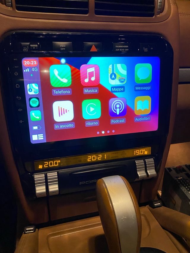 Radio Pantalla CARPLAY para Porsche Cayenne GTS