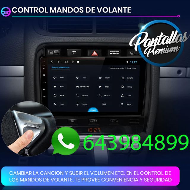 Radio Pantalla CARPLAY para Porsche Cayenne GTS