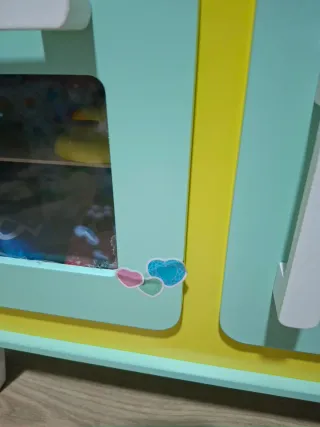 Cocinita de madera para niños