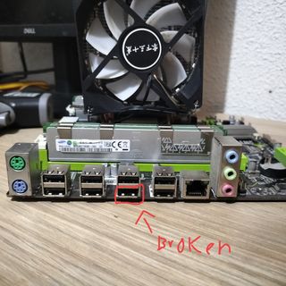 Placa Base Atermiter con CPU y RAM