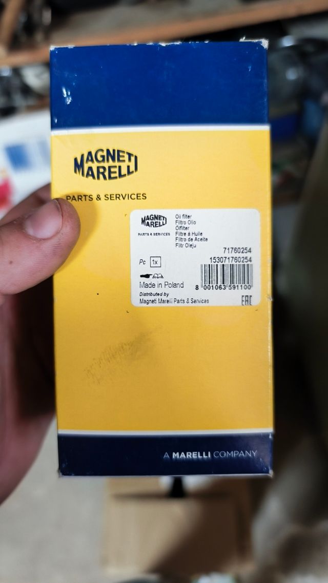 Filtro de Aceite Magneti Marelli