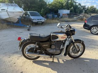 Sanglas 400 con arranque eléctrico