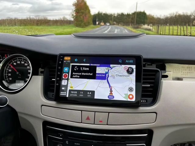 Radio Pantalla CARPLAY GPS para Peugeot 508