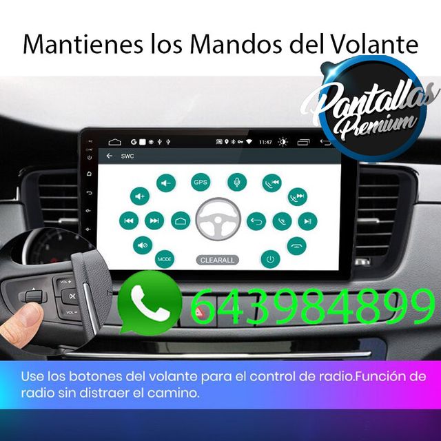 Radio Pantalla CARPLAY GPS para Peugeot 508