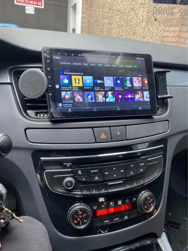 Radio Pantalla CARPLAY GPS para Peugeot 508