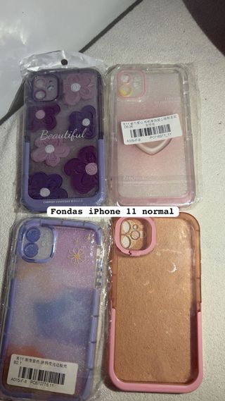 4 Fundas iPhone 11 Normal
