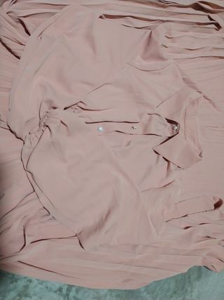 Vestido largo rosa talla S nuevo