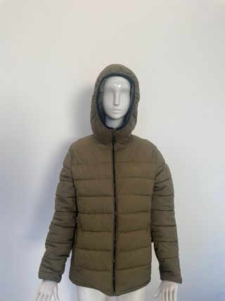 Chaqueta de plumas verde oliva