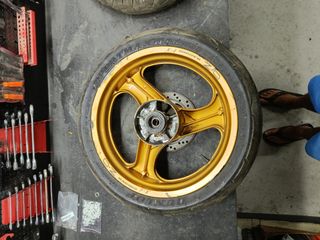 Llantas OZ Racing Doradas Aprilia RS 125