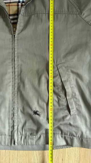 BUEBERRY VINTAGE CHAQUETA GABARDINA CORTA HOMBRE L