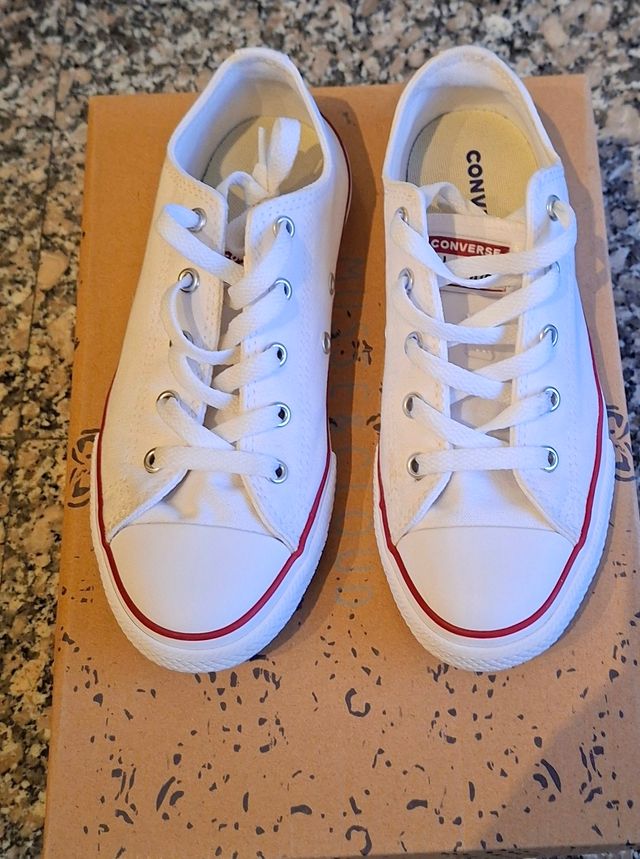 Converse All Stars Branco Tamanho 35