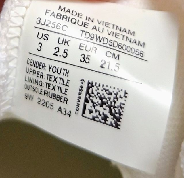 Converse All Stars Branco Tamanho 35