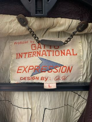 Chaqueta de Piel Gatto Talla L