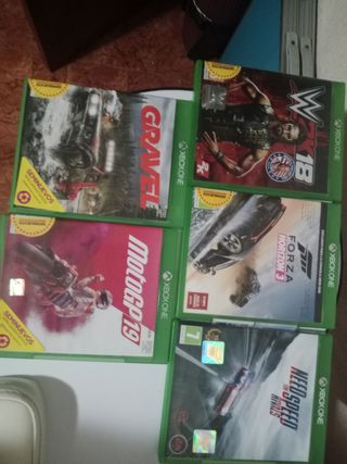 Juegos Xbox One: Gravel, MotoGP 19, WWE 2K18, Forz