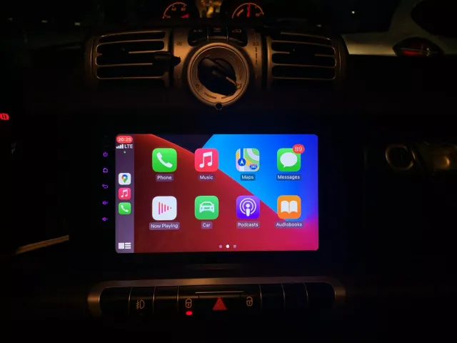 Radio Pantalla CARPLAY GPS para Smart Fortwo