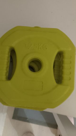 Disco pesa 1.25 kg