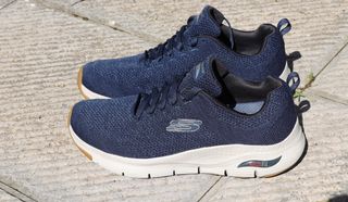 Scarpe Skechers Uomo Blu Taglia 44