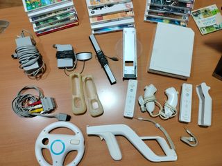 Console Nintendo Wii + accessori e giochi