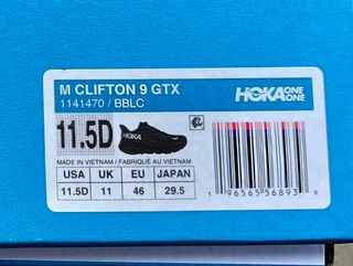 Hoka Clifton 9 GTX black Mis 46