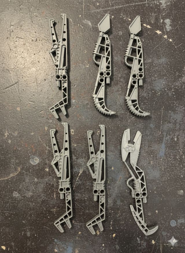 Lote armas Bionicle Lego