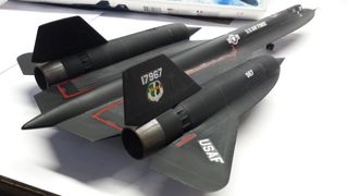 MAQUETA AVIÓN BLACK BIRD SR-71