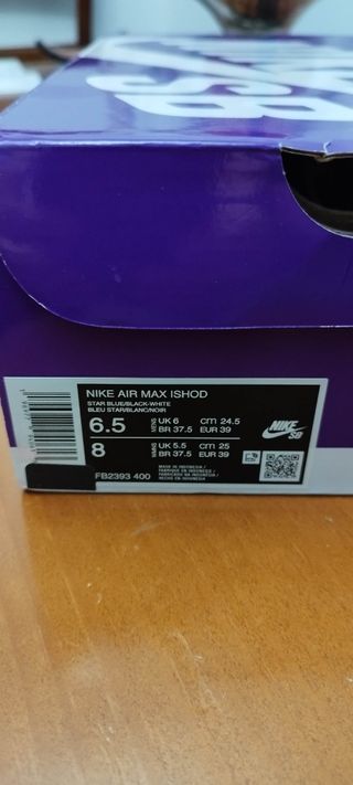Zapatillas Nike Air Max Ishod Talla 39. Original.