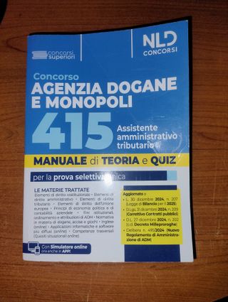 Manuale Concorso 415 Assistenti Amministrativi ADM
