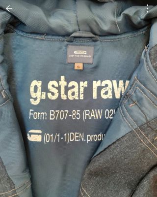 Cappotto G-Star uomo lungo taglia S