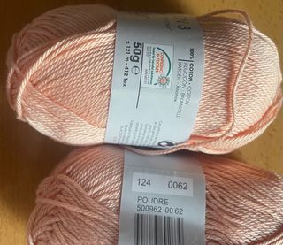 Lotes de 8 ovillos Phildar Coton 3