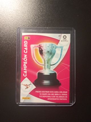 Campeón Card Adrenalyn 2021-2022