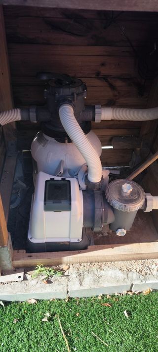 Piscina Intex 455*122 + depuradora de arena Intex