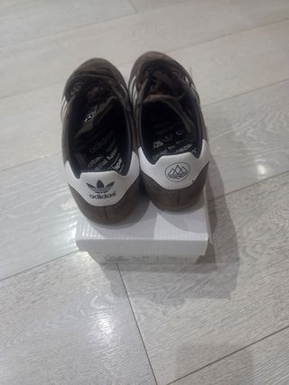 Adidas Samba SPLZ Marroni/Bianche