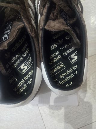 Adidas Samba SPLZ Marroni/Bianche