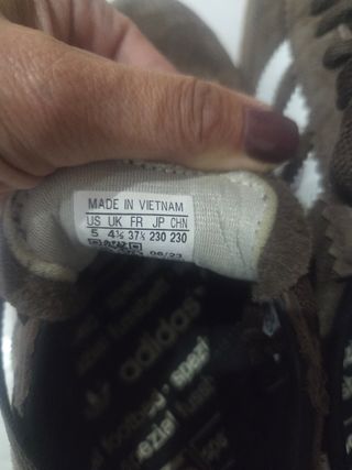 Adidas Samba SPLZ Marroni/Bianche