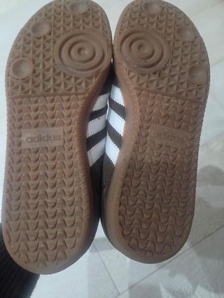 Adidas Samba SPLZ Marroni/Bianche