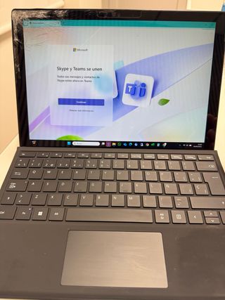 Surface Pro 7 con teclado original