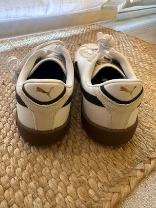 Zapatillas Puma Blancas y negras