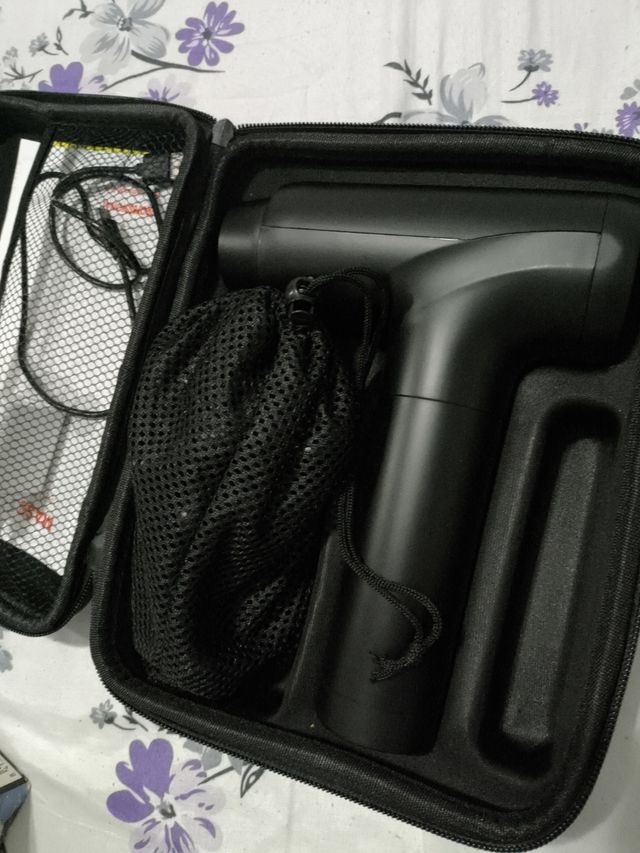 Pistola Masajeador Negro