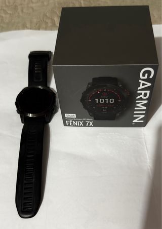 Reloj Garmin Fenix 7X Solar Negro