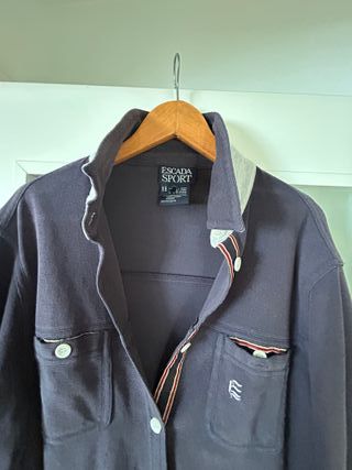 Camisa Escada Sport Talla S/36/8 Azul/Gris