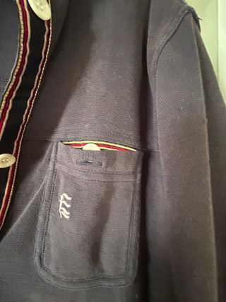 Camisa Escada Sport Talla S/36/8 Azul/Gris