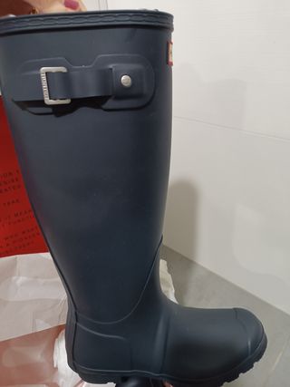 Botas de agua Hunter azul talla 38