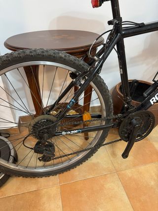 Bicicleta de Montaña Rockrider Negra