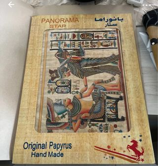 Papiro Original Fatto a Mano Panorama Star